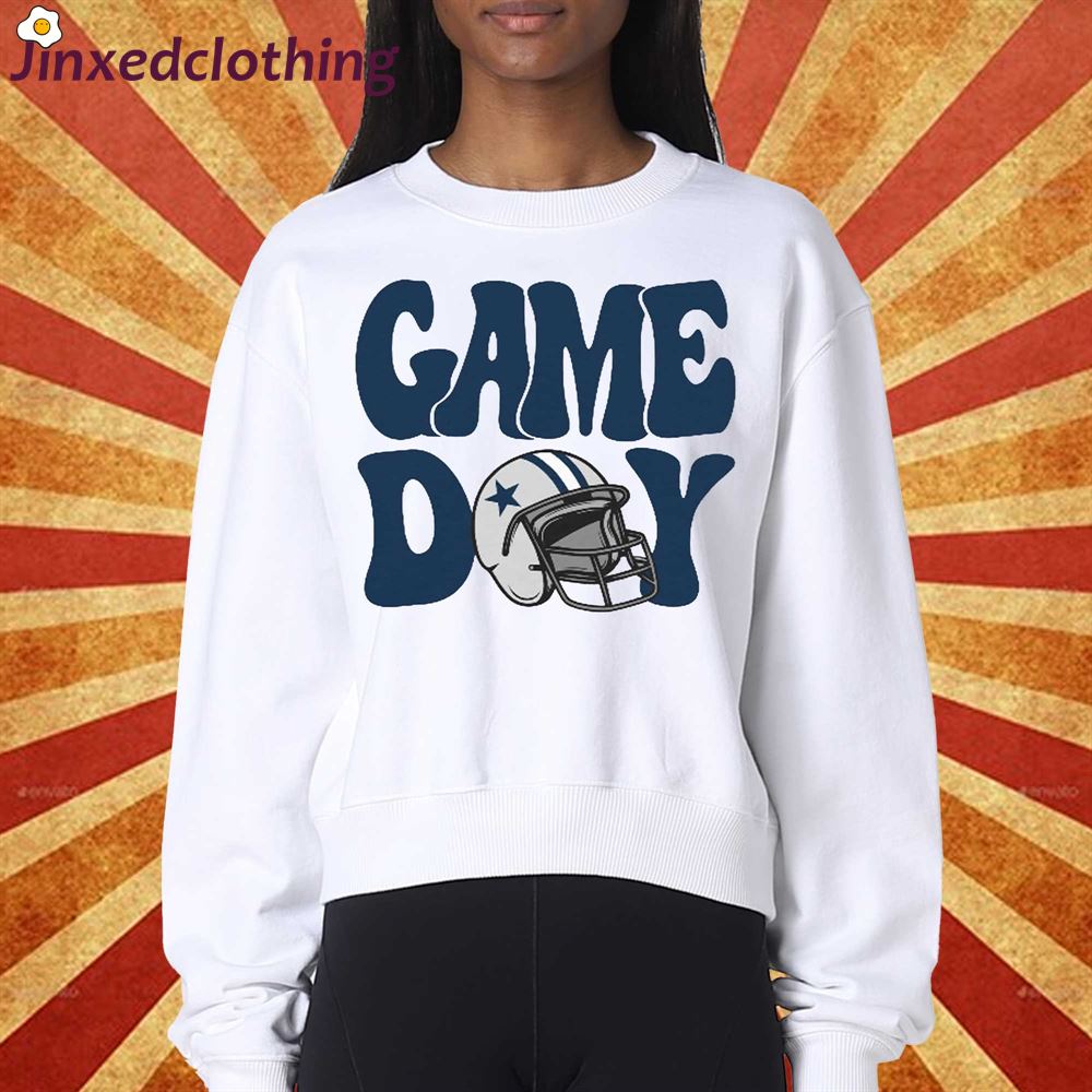 Game Day Dallas Football Cowboys Sweatshirt Dallas Cowboy Hoodie Football Lovers Gift Dallas Cowboy 